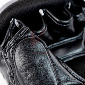 Guantes de Boxeo Negros de Alta Calidad para Artes Marciales Mixtas (MMA), con Logotipo Personalizado, Guantes de Boxeo para Entrenamiento y Competición - Product Image 5