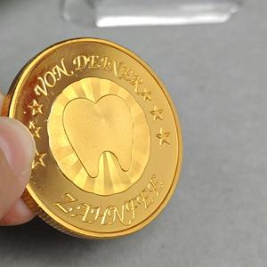 Pièce de monnaie personnalisée de la Fée des Dents, en métal avec relief 3D, pièce de défi sur mesure, souvenir de l'enfance pour enfants - Product Image 2