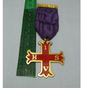 Insignia Masónica del Rito Escocés, Grado 33, Joyas Masónicas, Alas Arriba, Calidad Premium, Todos los Diseños Disponibles en Colores Negro, Dorado y Blanco - Product Image 2