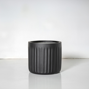 Macetas decorativas de cilindro redondo vertical baratas Macetas de varios tamaños para árboles y flores - Product Image 5