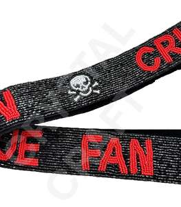 TULSA STAR, bolso de cuentas de semillas de oro blanco personalizado, correas, diseño de correa de monedero con cuentas y accesorios de moda - Product Image 3