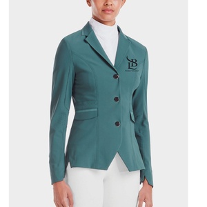 Chaqueta de Equitación para Mujer, Ligera, de Manga Larga, Abrigo Ecuestre Transpirable, Cómodo e Impermeable, Ropa Deportiva para Exteriores - Product Image 1