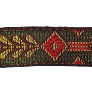 Produits les plus vendus sangle décorative ruban jacquard sangle jacquard personnalisée en nylon polyester pour vêtement - Product Image 3