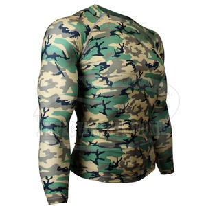 Camisetas de Compresión de Manga Larga con Transferencia de Calor, Nuevo Estilo, Personalizadas, Transpirables, de Secado Rápido, Ligeras, de Spandex/Poliéster - Product Image 5