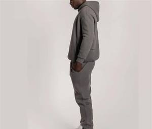 Venta al por mayor Oem Gimnasio Chándal Para Hombres Negro Algodón Chándal Conjunto Hombres Jogger Trajes Turkish Manufacture Company - Product Image 5