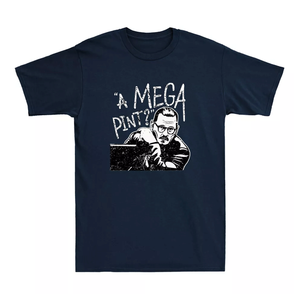 เสื้อยืดผู้ชายวินเทจพิมพ์ลายคำพูดประชดประชันเมกะไพน์100% ผ้าฝ้ายและวัสดุโพลีเอสเตอร์ - Product Image 6