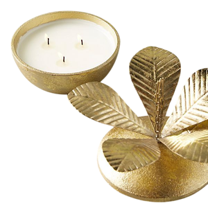 Vela votiva de Metal pulido dorado con forma de fruta, iluminación navideña para el hogar, mesa votiva, otros candelabros - Product Image 4