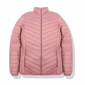 Nouveauté best-seller Veste matelassée pour femmes avec logo personnalisé Taille XL Confortable Longue Longueur au sommet du classement OEM Coton fabriqué en usine - Product Image 1