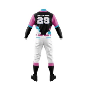 New Arrival Custom Logo Printed <b>Baseball</b> Uniforms Breathable Sportswear <b>Set</b> with Latest Design <b>Baseball</b> Uniform - Product Image 3