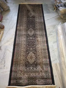 Standard Quality Anti <b>Slip</b> Synthetic Carpet Rugs with Embroidered Pattern Flooring <b>Mat</b> From Indian Supplier and Exporter - Product Image 2