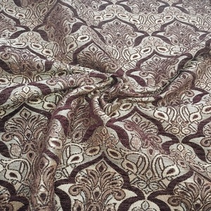 Lujo 100% poliéster Jacquard sofá tela alta calidad urdimbre tejido transpirable hilo teñido para muebles textiles - Product Image 3