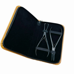 Pinzas para Extensiones de Cabello Negro Mate, Abridor y Cierrador de Micro-Enlaces Premium, Herramientas Impermeables de Calidad Superior - Product Image 6