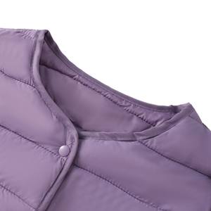 Abrigo Acolchado para Mujer con Botones a Presión para el Invierno - Product Image 2