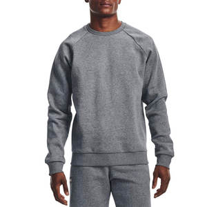 Wholesale Custom Men's XL Crew Neck Stylish Sweatshirts Comfortable Cotton Jogging <b>Gym</b> Training Wear Winter Plain Design ODM - Product Image 2