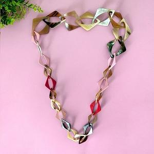 Collar de cuerno de búfalo de alta calidad para mujer, colgante de joyería de moda, artesanías con ágata para niñas, artesanías naturales - Product Image 4