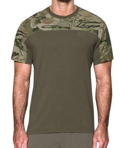 T-shirt de luxe pour hommes col rond séchage rapide respirant tricoté anti-boulochage 100% coton personnalisé avant prix usine direct Bangladesh - Product Image 1