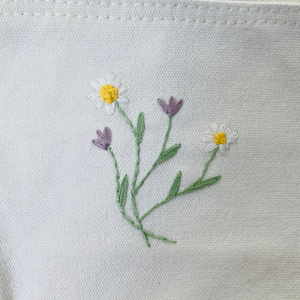 Hand Embroidered Linen <b>Bag</b> With Embroidery Different Colors Linen Backpack 100% Soft <b>Washed</b> Linen OEM Made in Vietnam - Product Image 4