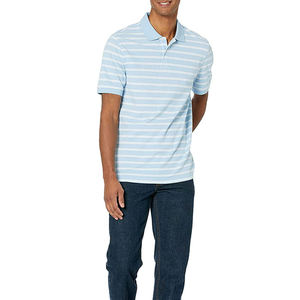 Nuevo diseño personalizado patrón sólido 100% algodón para camiseta Polo para adultos jóvenes de alta calidad transpirable de punto disponible todos - Product Image 4