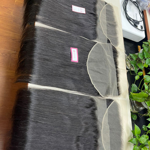 ลูกไม้สวิสหน้า13*4 13*6 Hd,ผมดิบบริสุทธิ์แบบบราซิลลอนคลื่นลึกลอนธรรมชาติลูกไม้ - Product Image 1