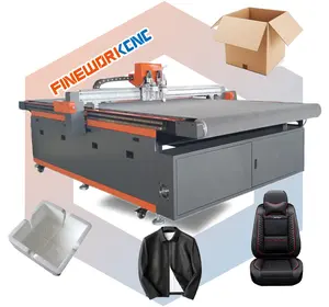 Flat Bed Auto Feeding Table Digital Mat Board Cutter Carpet Cutting Machine Cnc Knife Cutter