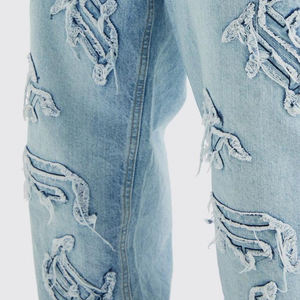 2025 Proveedor directo de fábrica Hombres Pantalones de mezclilla casuales Hombres Hechos Pakistán Baggy Pant - Product Image 6