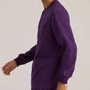 Uniformes de Hospital Transpirables Más Vendidos, Uniformes Médicos Casuales para Hombre, Uniformes de Enfermería con Bordado Personalizado, Chaquetas - Product Image 3