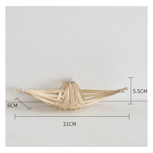 Barco de Bambú Tejido a Mano, Hecho a Mano con Bambú para Servir Alimentos y Decoración de Interiores Tradicional, Hecho en Vietnam - Product Image 4