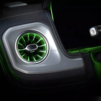 Superbe éclairage d'ambiance lumineux W464 pour grille d'aération de Mercedes Benz Classe G, 64 couleurs, lumières LED pour sortie de climatisation