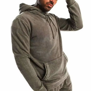 Survêtement respirant lavé à l'acide fabriqué au Pakistan nouveauté survêtement léger lavé et délavé au soleil - Product Image 3