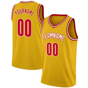 Uniformes de basket-ball pour hommes et garçons, coupe ajustée, polyester durable, maillots et shorts d'équipe, OEM ODM - Product Image 6