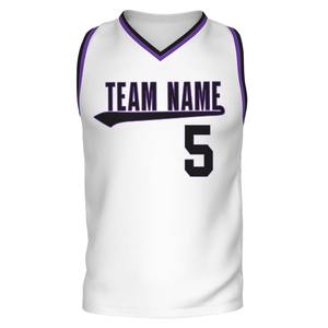 Haute qualité personnalisé respirant Sublimation 100% polyester séchage rapide maillots de basket-ball sans manches Logo de l'équipe fabriqué au Pakistan - Product Image 2