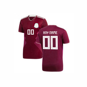 Conjunto de camiseta de fútbol sublimada personalizada de alta calidad transpirable de talla grande uniforme de fútbol para adultos ropa de Club - Product Image 6