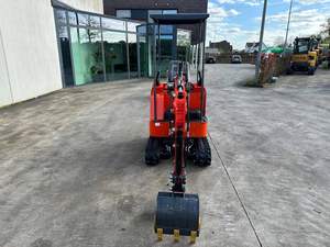 Mini-excavatrice durable de 1 tonne à boîte de vitesses contrôlée par PLC, faible consommation de carburant avec moteur multifonctionnel, composant principal dm us - Product Image 5