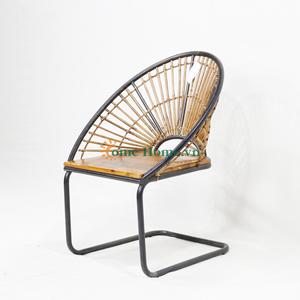 Silla de jardín de alta calidad de fábrica CH con diseño de cuerda tejida y cojín ajustable - Product Image 1
