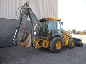 Usado 2017 Catrepillar 410L Mini Skid Steer retroexcavadora con capacidad de 200 toneladas Motor y rodamiento MOOG bomba hidráulica para la venta - Product Image 4