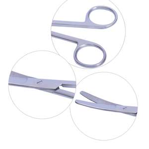 Ciseaux opératoires chirurgicaux droits incurvés médicaux d'acier inoxydable de ciseaux chirurgicaux dentaires - Product Image 2