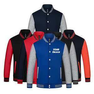 Veste universitaire en chenille en cuir PU de haute qualité pour hommes, hip hop au design vintage personnalisé avec décoration à motifs écologique - Product Image 3