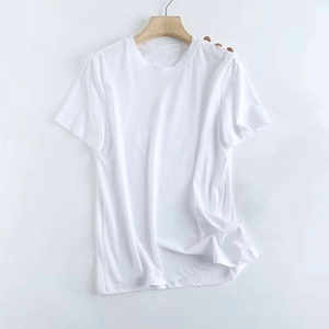 Camisetas de Mujer de Alta Calidad con Diseño Personalizado Nuevo 2026, Camisetas de Mujer al por Mayor a Bajo Precio en Oferta - Product Image 1