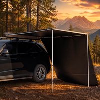 Accessoires pour camping-car, auvent latéral pour voiture tout-terrain 4x4 avec pare-vent pour les voyages