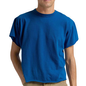 เสื้อยืดแขนสั้นผ้าฝ้าย100% พิมพ์ลายสกรีนโลโก้ตามสั่งเสื้อยืดผลิตจากผู้ผลิต - Product Image 1