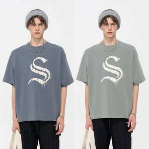 เสื้อยืดแขนสั้นใส่ได้ทั้งชายและหญิงผ้าคอตตอน100% พิมพ์ลายได้ตามต้องการแห้งเร็ว - Product Image 2