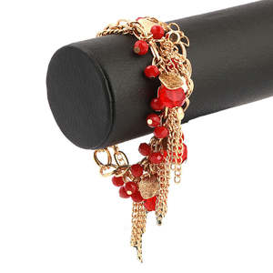 Women's <b>Bracelet</b> - <b>Red</b> - Product Image 1