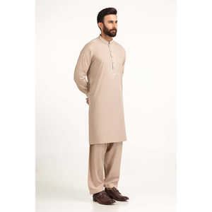 Costume de mariage/bureau brodé coupe classique/slim SK-EMB25-007, fermeture simple boutonnage, ensemble formel respirant et confortable - Product Image 2