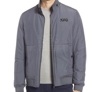 Chaqueta Bomber de Invierno para Hombre, con Cuello Alto y Logotipo Frontal, Tejido Transpirable y Ecológico, Diseño Personalizable - Product Image 2