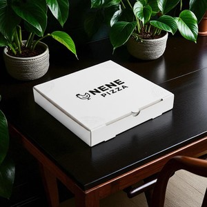 Caja de pizza impresa personalizada venta al por mayor cajas de pizza asequibles para servicios de entrega de alimentos - Product Image 3