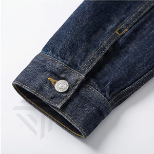 Custom Design Men's Slim Fit Japanese Style Denim <b>Jacket</b> Teens <b>Boys</b> Denim Jean <b>Jackets</b> Coats Fashion Outerwear Collection - Product Image 6