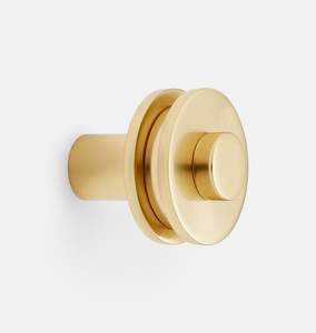 Pomo de puerta de latón de calidad superior, forma única, diseño moderno, herrajes para dormitorio, tocador de carpintería, almacén, sala de estar, Villa - Product Image 4