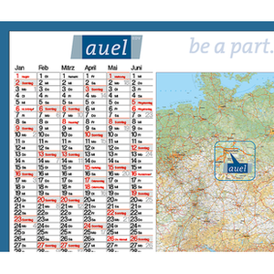 Calendario de Mapas LK12 – Calendario Promocional 2027 'Atlant' - Product Image 1