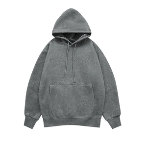 Wholesale Custom Logo New Arrival OEM Best Blank <b>Hoodies</b> <b>Plain</b> Wholesale Heavyweight Over Sized Men's <b>Hoodies</b> - Product Image 2