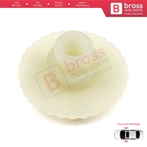 BWR5047 Régulateur de fenêtre Moteur Cog Roller Gear pour Fiesta MK5 MK6 JH JD 2002-2008 Fusion JU KA MK1 RB Stilo 192 2/3 Porte - Product Image 3